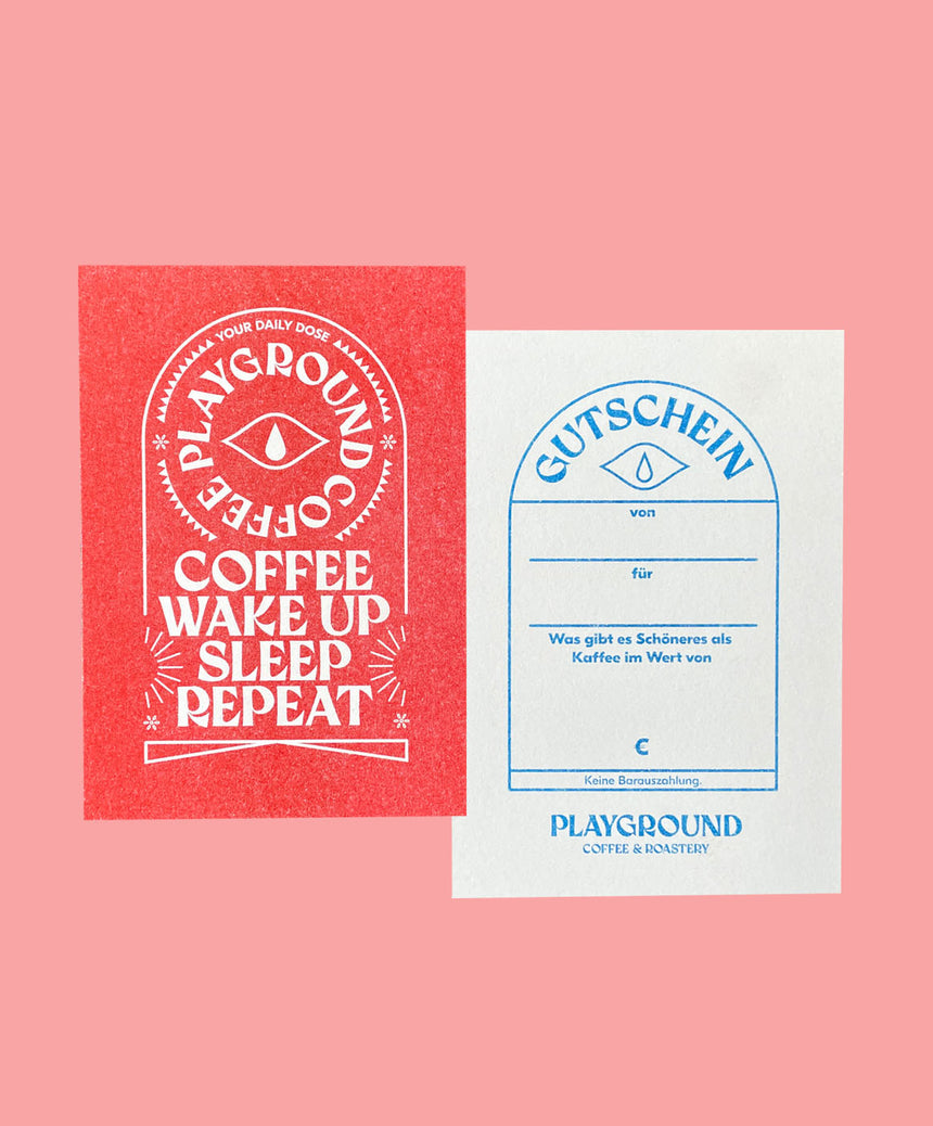 Playground Coffee Coffee Roastery Hamburg Sankt Pauli Gift Voucher